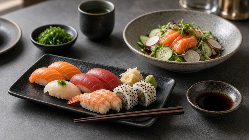 Kosher restaurant Wasabi, Asian cuisine in Marrakech